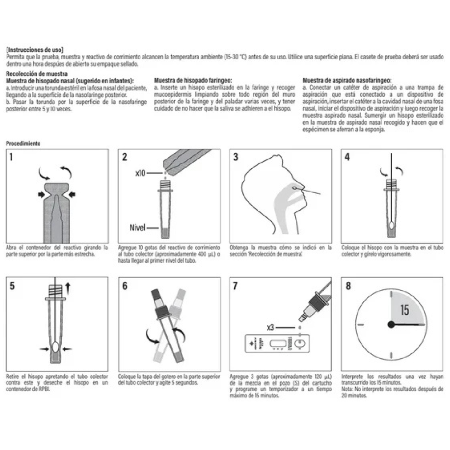 Prueba Rápida Covid 19 + Influenza Realy Tech Con 5 Pz