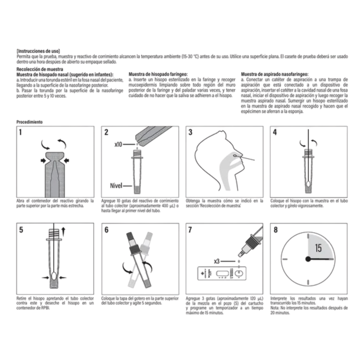 Prueba Rápida A+b / Sars Covid Realy Tech 10 Packs Con 25pz