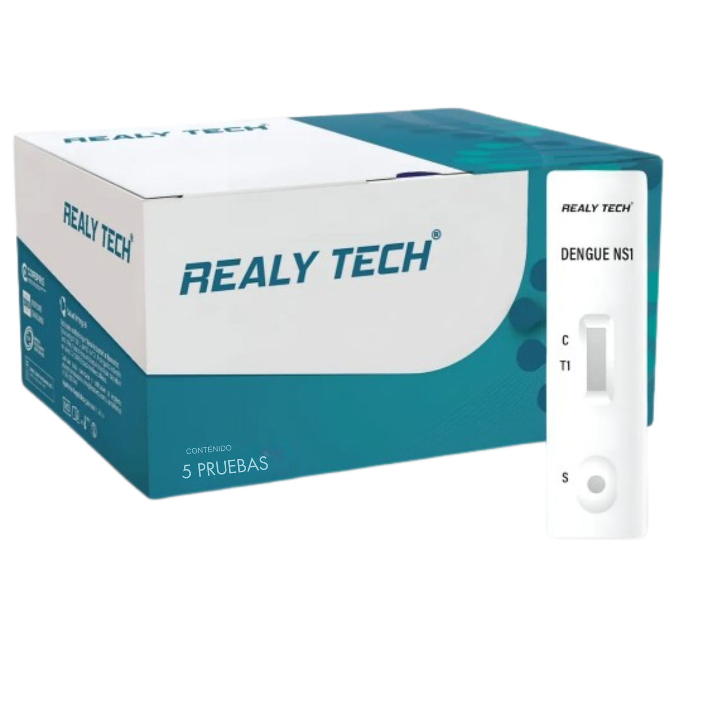 Prueba Dengue Realy Tech Con 5 Pz