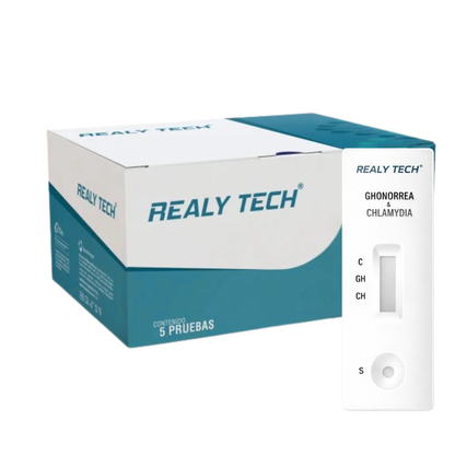 Prueba Ghonorrea + Chlamydia Duo Realy Tech Con 5 Pz