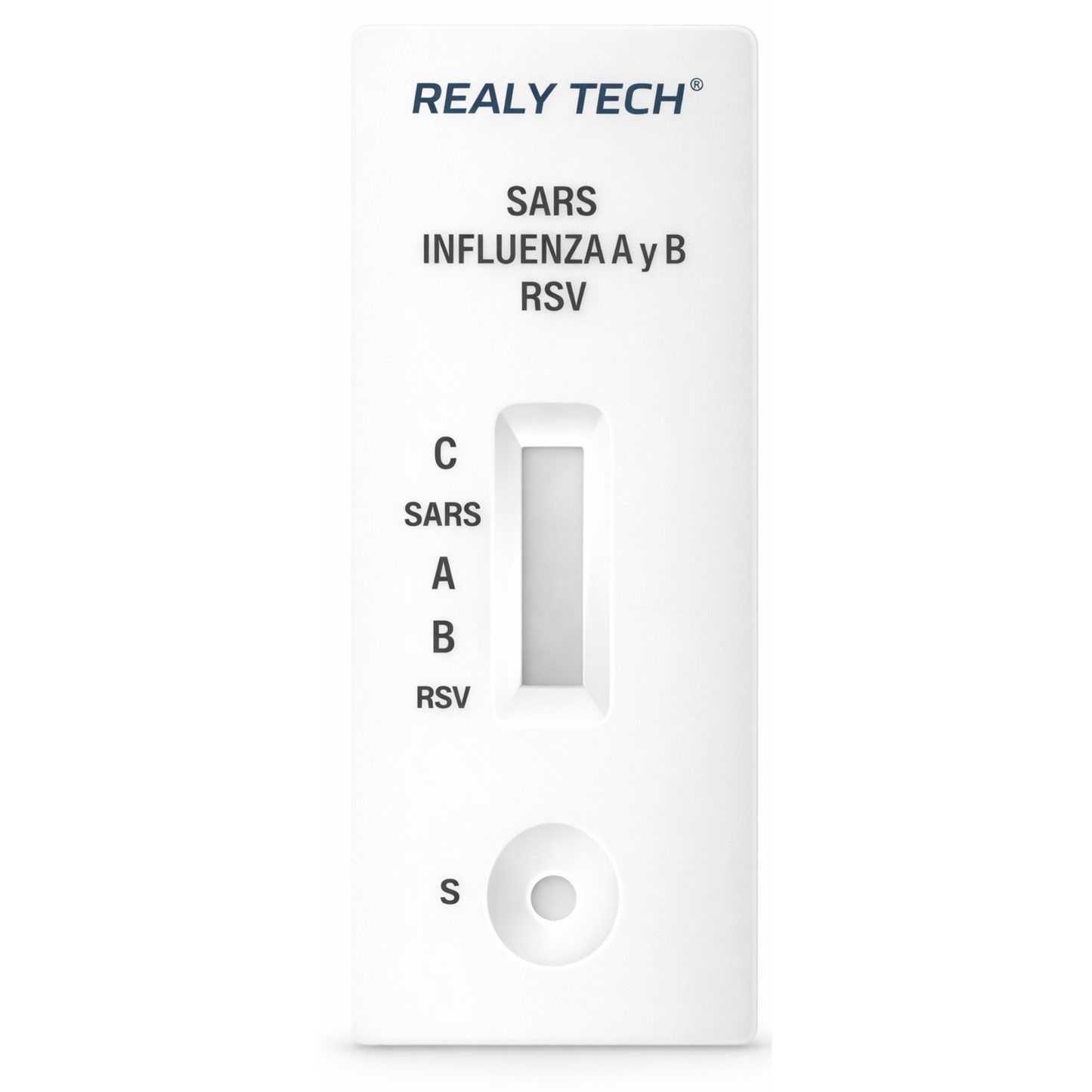 Prueba Rápida 4 en 1 Realy Tech Influenza A+B + Covid-19 + RSV  Con 5 Pruebas