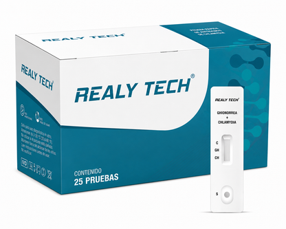 Prueba Ghonorrea + Chlamydia Duo Realy Tech Con 25 Pz