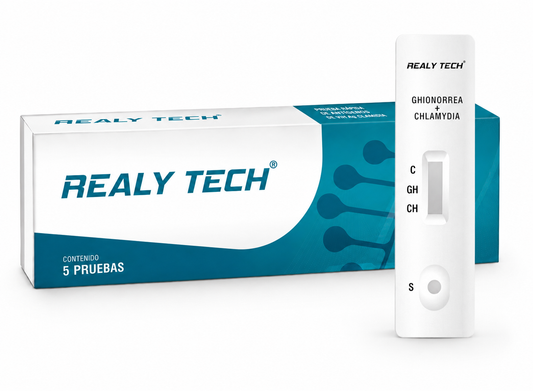 Prueba Ghonorrea + Chlamydia Duo Realy Tech Con 5 Pz